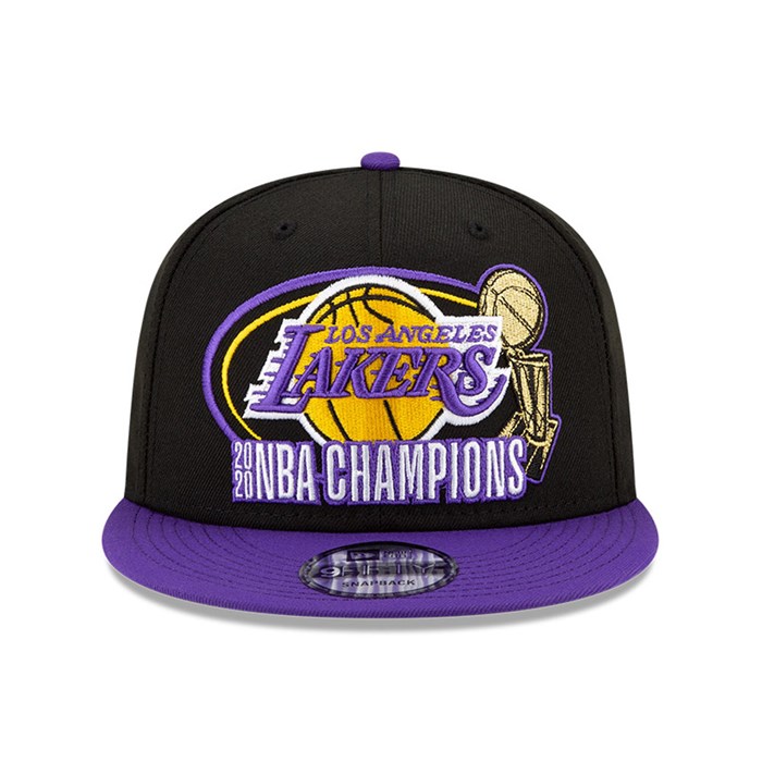 LA Lakers NBA Champs 2020 9FIFTY Lippis Violetit - New Era Lippikset Outlet FI-217943